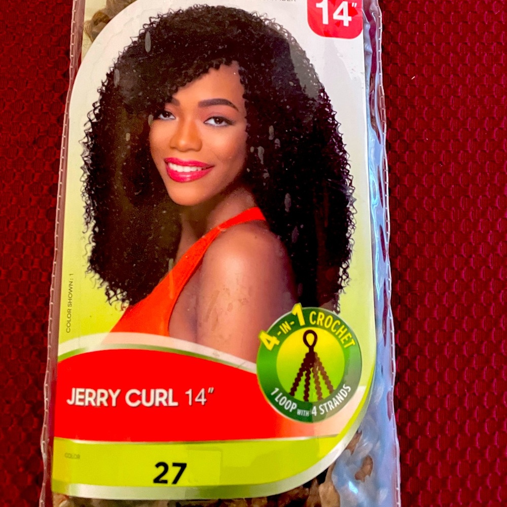 X-Pression Jerry curl 4-in-1 Crochet 14”